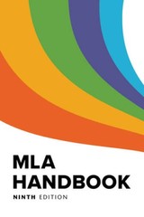 MLA Handbook – Spiral-bound – VERY GOOD