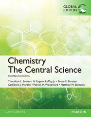 Chemistry The Central Science 13E Brown Bursten LeMay 13th Edition