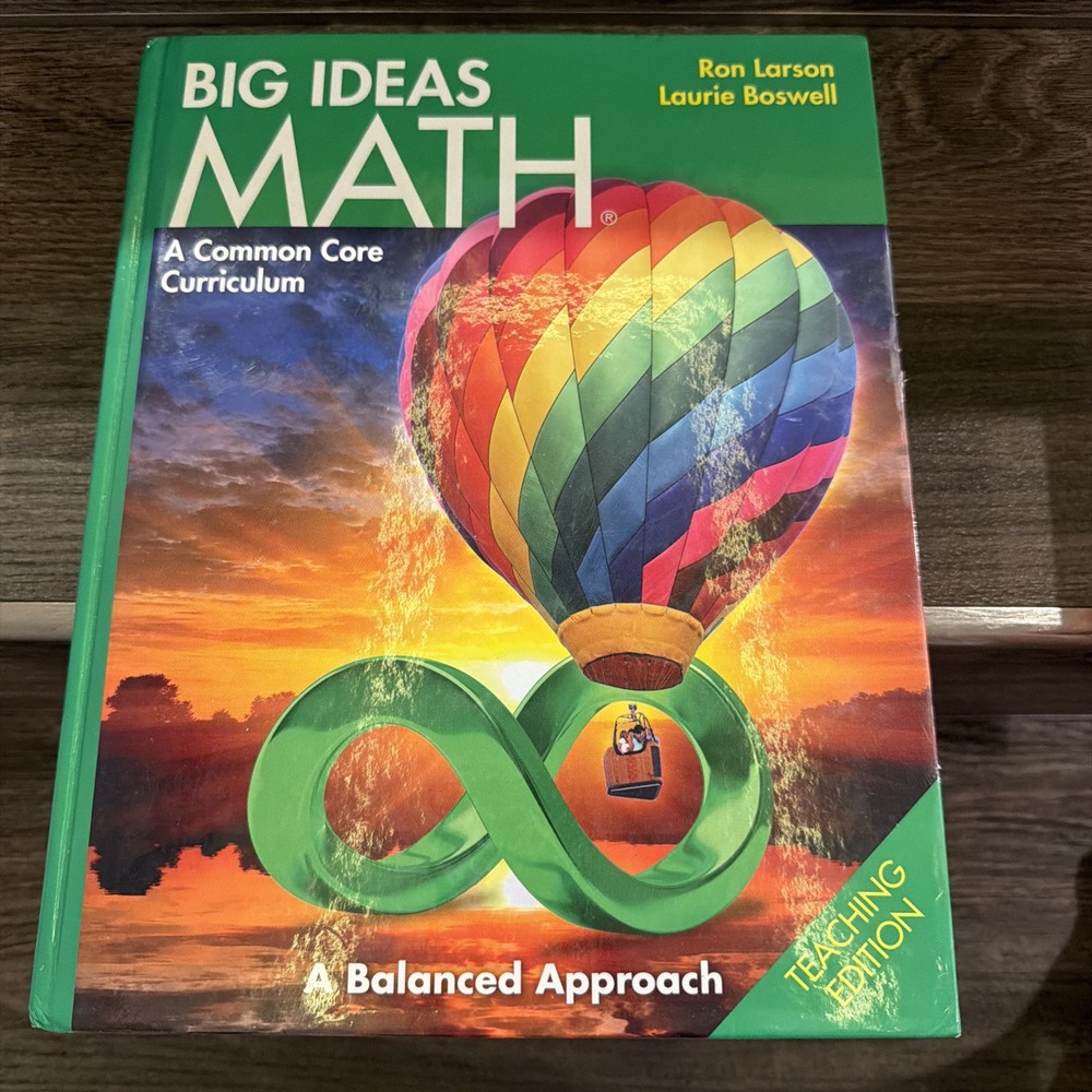Big Ideas Math Course 1 Book A Common Core Curriculum Teaching Edition