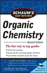 Schaum’s Easy Outline of Organic Chemistry, Second Edition (Schaum’s Easy – GOOD