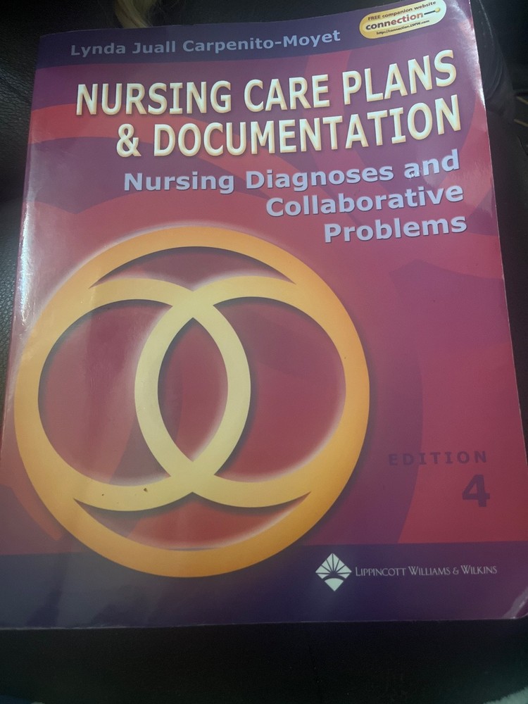 Nursing Care Plans and Documentation: Nursing Diagnosis and Collaborative – GOOD