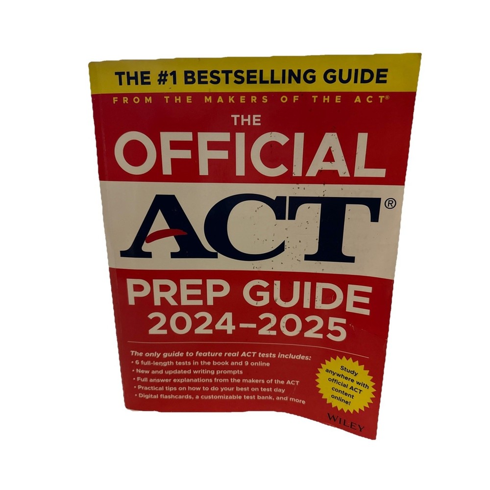 The Official ACT Prep Guide 2024-2025: Book + 9 Practice Tests + 400 Digital…