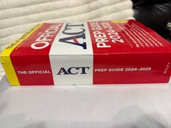 Official ACT Prep Guide 2024-2025 : Book + 9 Practice Tests + 400 Digital…