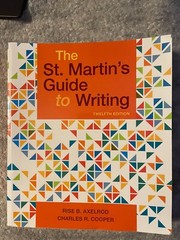 St. Martin’s Guide To Writing Twelfth Edition 9781319104375