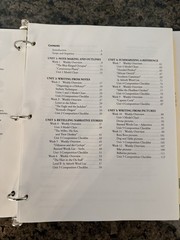 IEW Structure & Style for Students: Year 1 Level B Student Packet Binder SSS 1B