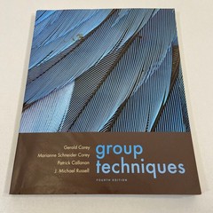 Group Techniques Fourth Edition Corey Callanan Russell Psychology Therapy TPB