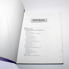 Criminal Event Introduction to Criminology 1996 Wadsworth 1st Ed Vincent Sacco