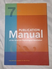 Publication Manual (OFFICIAL) 7th Edition of the American Psychological…
