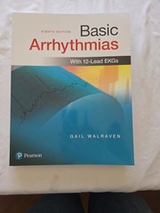Basic Arrhythmias With 12-Lead EKGs 8th Edition Paperback By Walraven, Gail