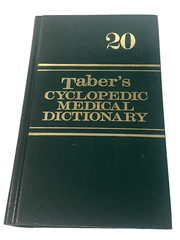 Tabers Cyclopedic Medical Dictionary Twentieth Edition Thumb Index Illustrated *