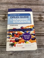 Mosbys Drug Guide for Nursing Students with update – Paperback – W/access Code