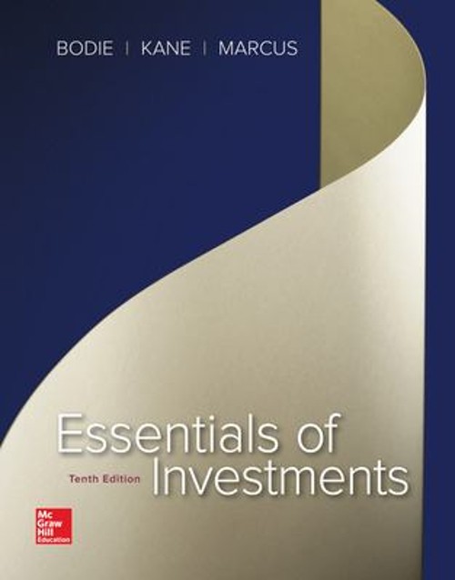Essentials of Investments Hardcover Zvi, Kane, Alex, Marcus, Alan