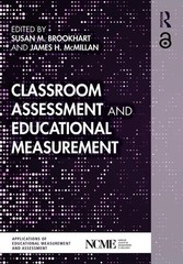 Classroom Assessment and Educational Measurement by Susan M. Brookhart (English)