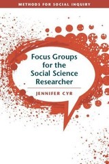 Focus Groups for the Social Science Res… by Cyr, Jennifer Paperback / softback