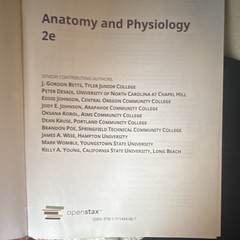 OpenStax Anatomy and Physiology 2e Textbook Book English ISBN 978-1-711494-06-7