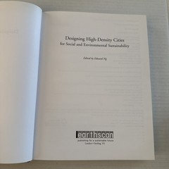Designing High-Density Cities : For Social and Environmental Sustainability Book