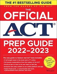 The Official ACT Prep Guide 2022-2023: The ONLY – Paperback, by ACT – Very Good