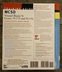 MCSD Visual Basic 6 Exams 70-175 and 70-176 Training Guide for VB Certification