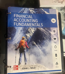 Loose Leaf for Financial Accounting Fundamentals by John J. Wild (2021,…