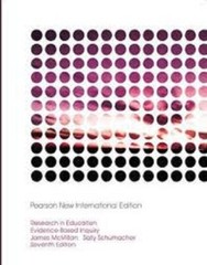 Research in Education: Evidence-Based Inquiry 7e by Jim H Mcmillan Intl Edition