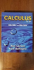 Calculus for AP Hardcover Paul, Larson, Ron Battaglia