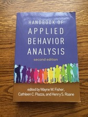Handbook of Applied Behavior Analysis by Cathleen C. Piazza 2021 Trade Paperback