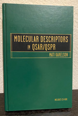Molecular Descriptors in QSAR/QSPR Hardcover Karelson Mati BRAND NEW (No CD-ROM)