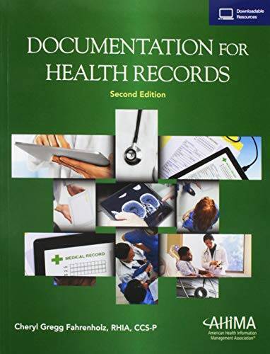 Documentation for Health Records – Paperback – VERY GOOD
