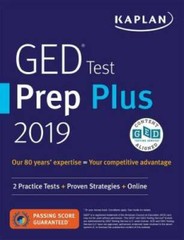 GED Test Prep Plus 2019: 2 Practice Tests + Proven Strategies + Online (K – GOOD