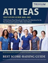 ATI TEAS Test Study Guide 2020-2021: TEAS 6 Exam Prep Manual and Practice – GOOD