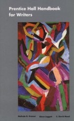 Prentice Hall Handbook for Writers – Melinda G Kramer, 0130374253, hardcover
