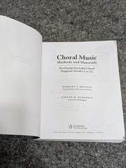 Choral Music Methods and Materials Softcover Second Edition Brinson Demorest